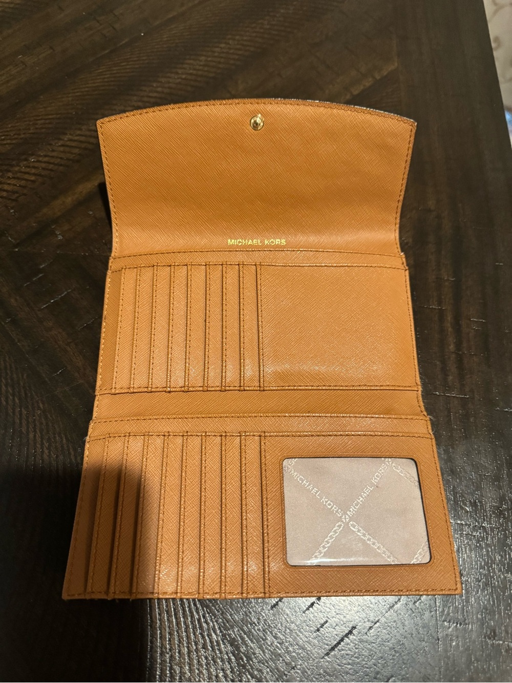 Michael Kors Tan Logo Backpack with Matching Wallet - Picture 9 of 9